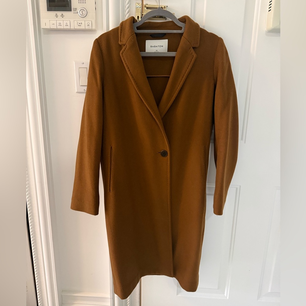 Babaton Women's brown wool Coat
